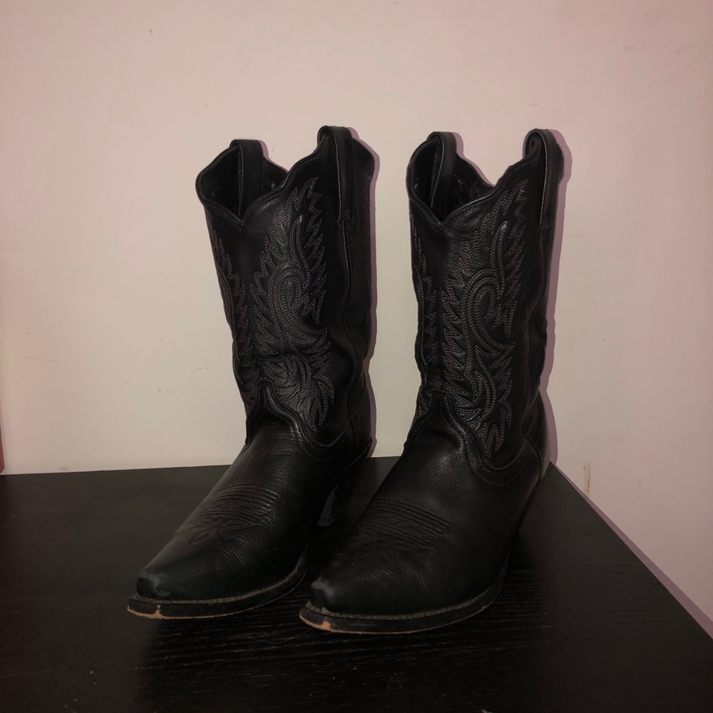Masterson Boot Co RB3431 Leather Womens Cowgirl Boots Size 10